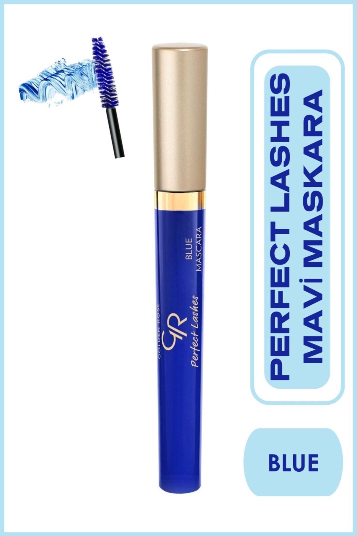Golden Rose Mavi Maskara - Perfect Lashes Blue Mas-