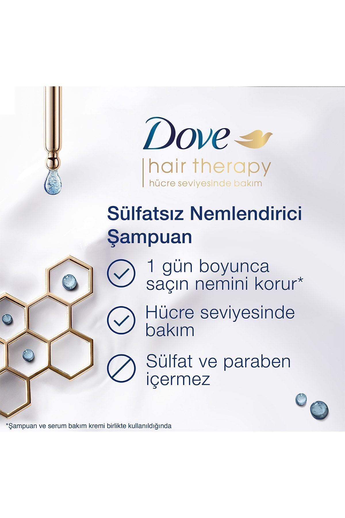 Dove Hair Therapy Hydration Spa Şampuan 350ml-