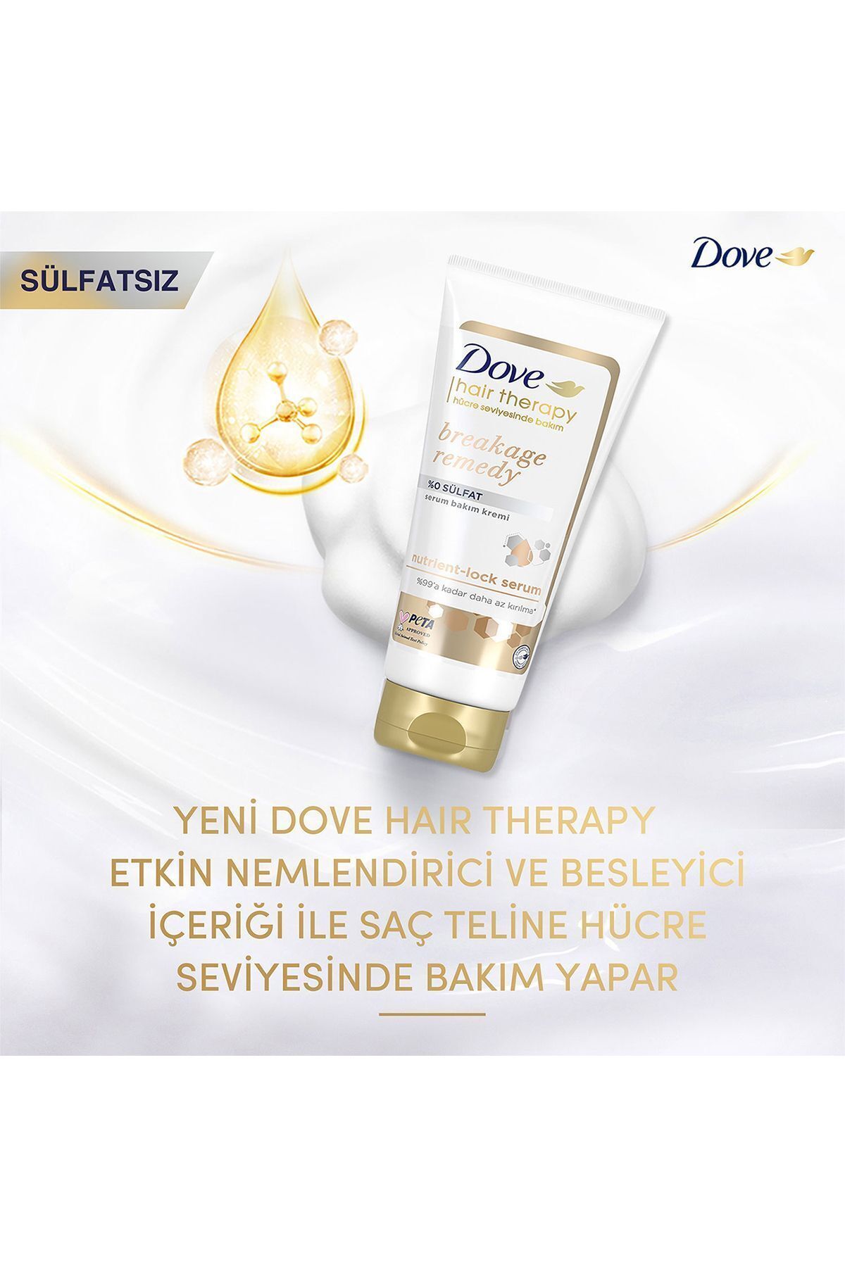 Dove Hair Therapy Breakage Remedy saç kremi-