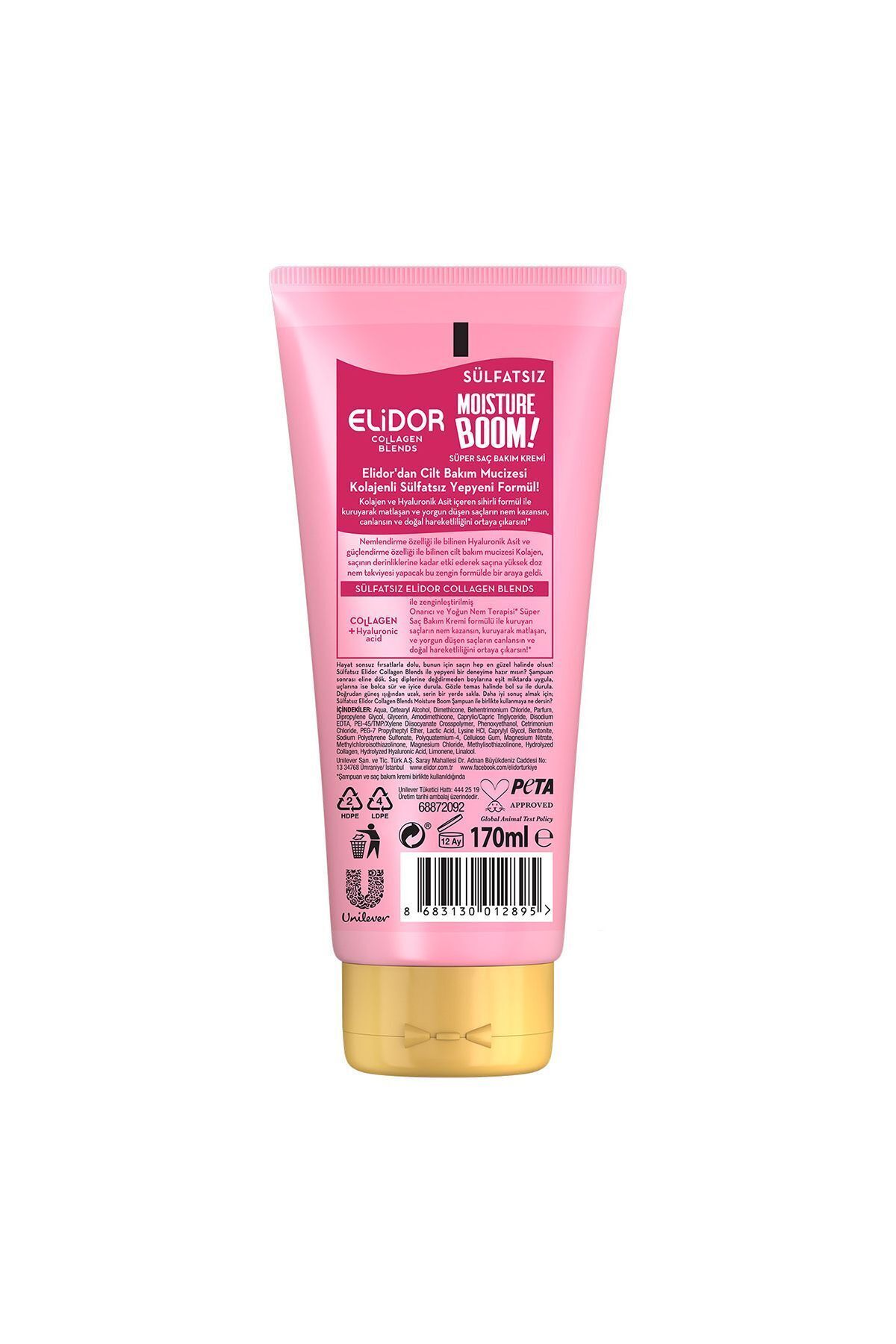 Elidor Collagen Blends Sülfatsız Süper Saç Bakım K-