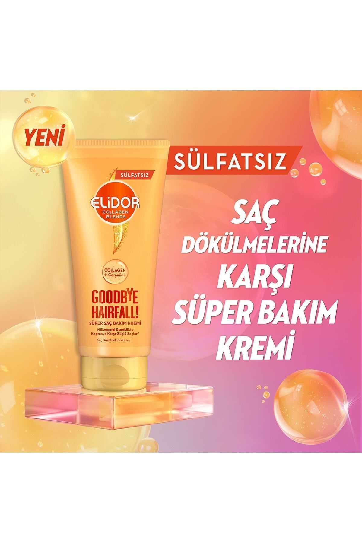 Elidor Collagen Blends Sülfatsız Saç Bakım Kremi G-