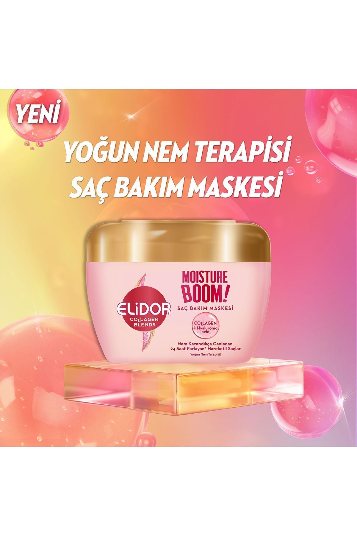 Elidor Collagen Blends Saç Bakım Maskesi Moisture-