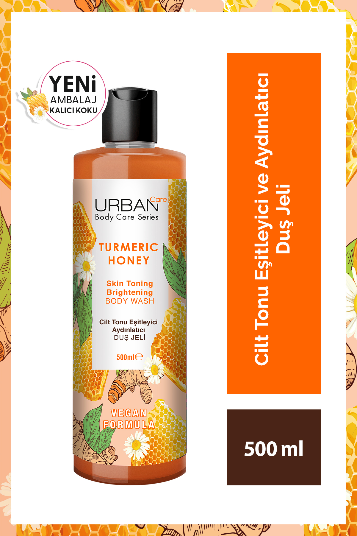 Urban Care Turmeric Honey Duş Jeli 500 Ml-