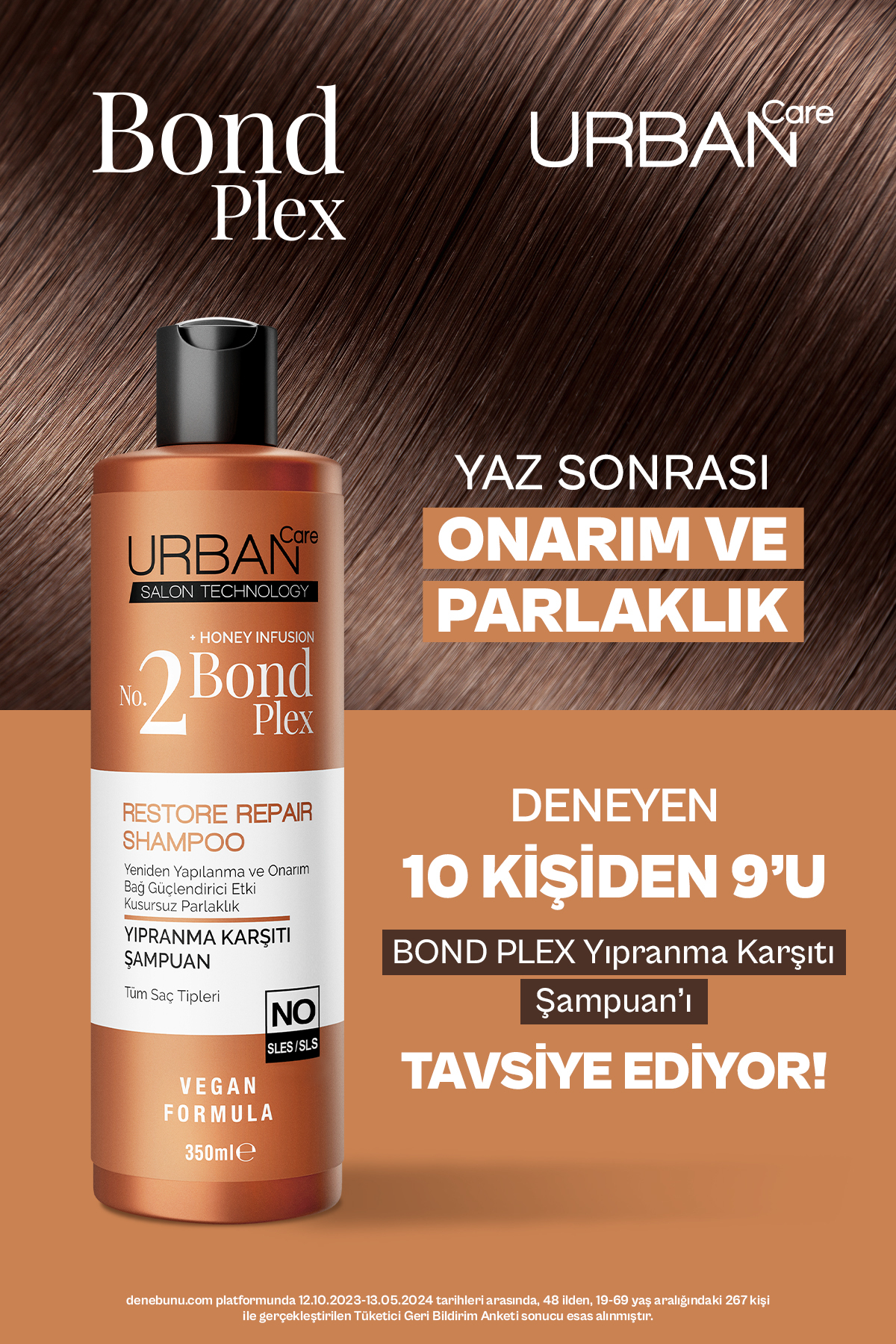 Urban CareNo.2 Bond Plex Restore Repair Şampuan-