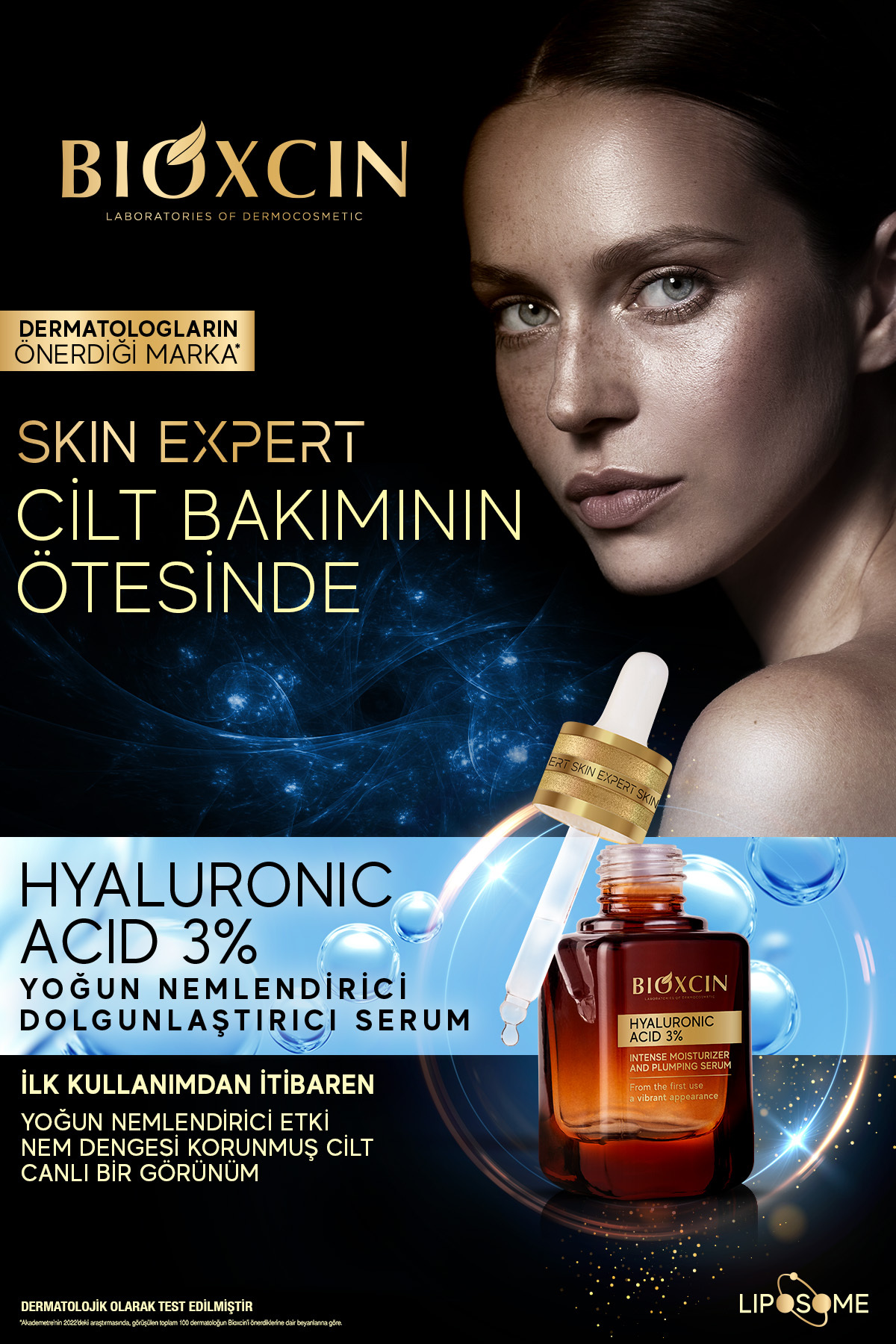 Bioxcin Hyaluronic Acid Yoğun Nemlendirici serum-