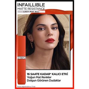 LOreal Paris Infaillible Matte Resistance Likit Ma-