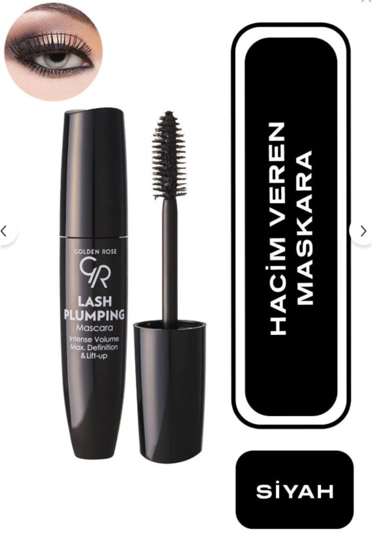GOLDEN ROSE   LASH PLUMPING MASCARA-