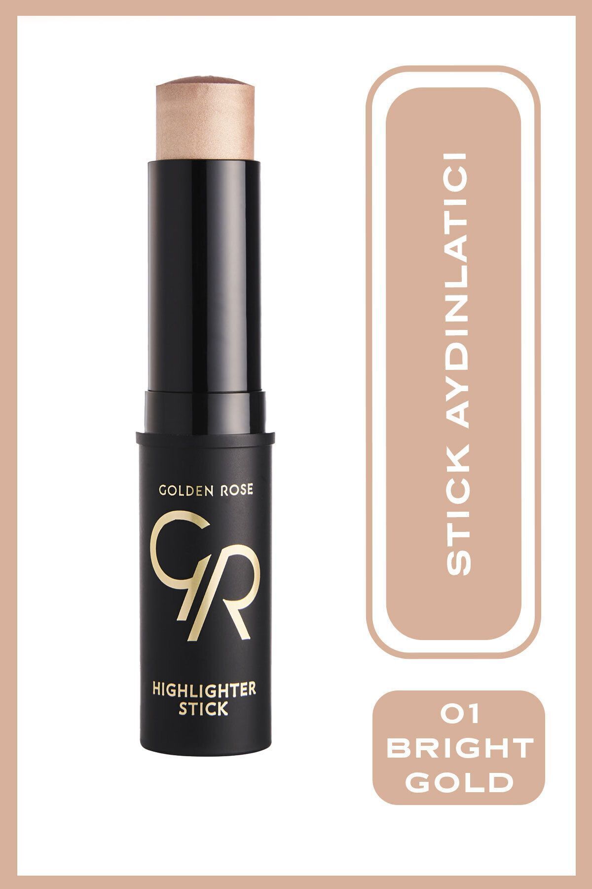 GOLDEN ROSE  HIGHLIGHTER STICK 01-