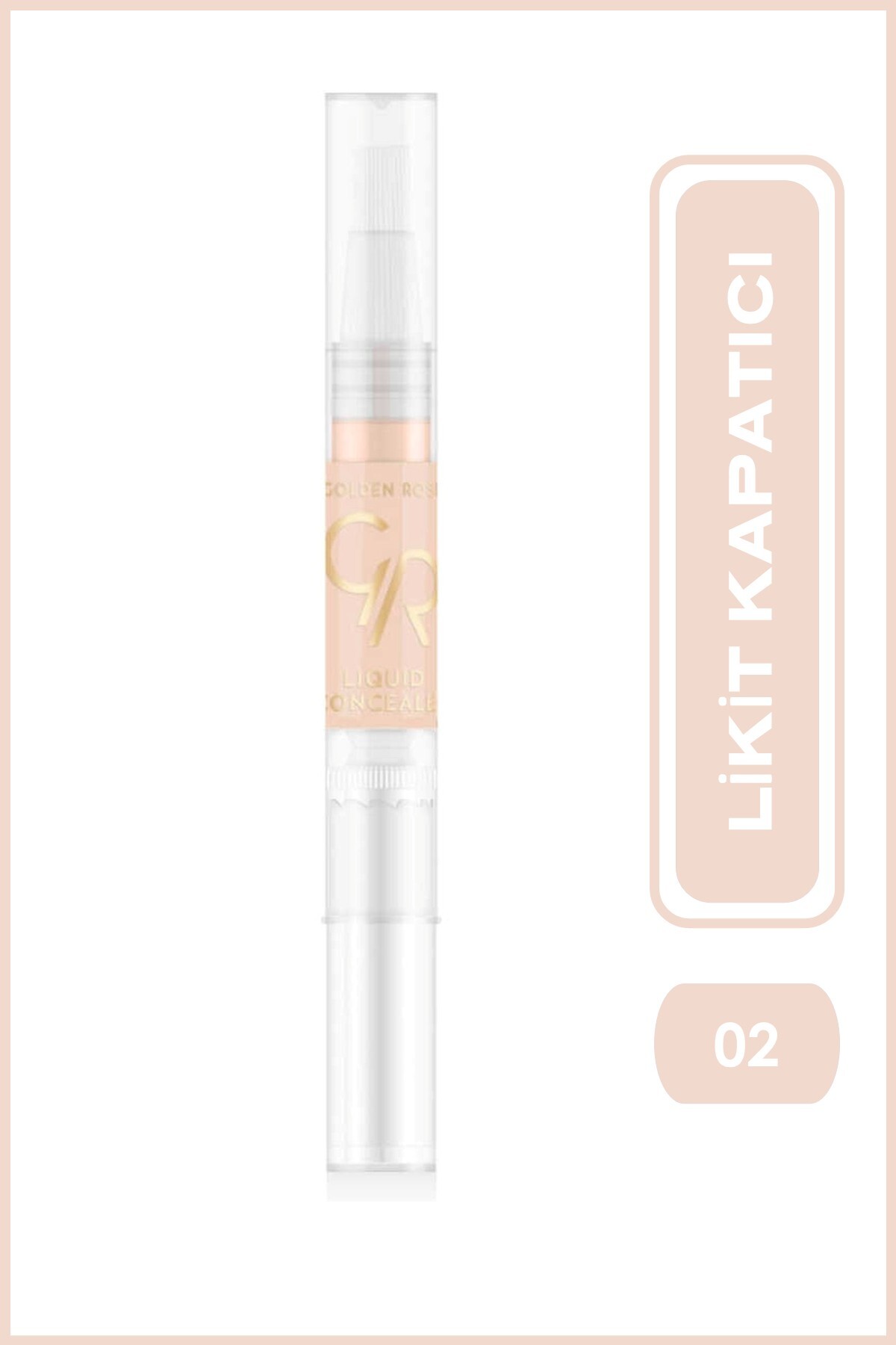 GOLDEN ROSE   LIQUID CONCEALER NO:02-