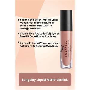 GOLDEN ROSE  LONGSTAY LIGUID MATTE LİPSTİCK 13-