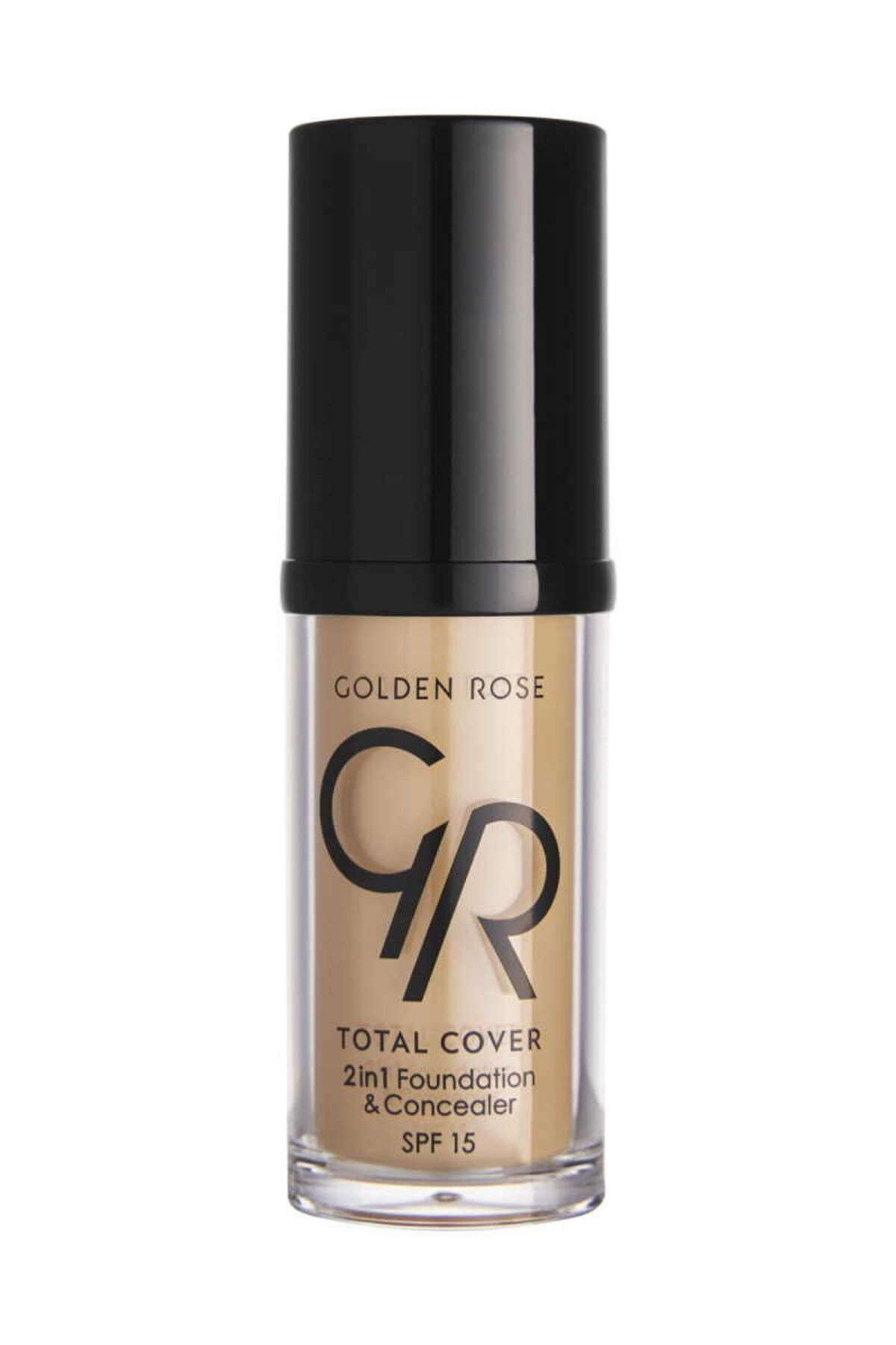 GOLDEN ROSE  TOTAL COVER 2&1 FOUND.CONCEALER 21-