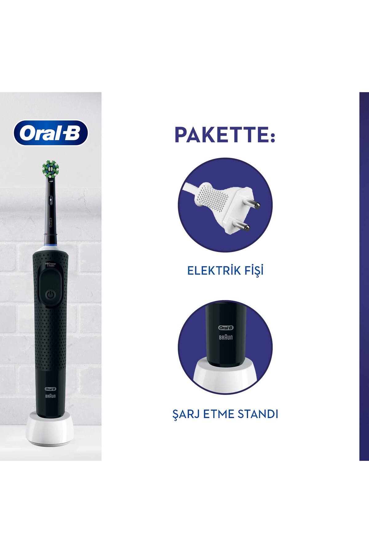 Oral-B Şarjlı/Elektrikli Diş Fırçası Vitality Pro-