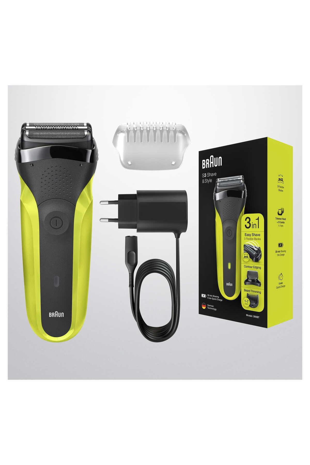 Braun Series 3 300 Bt Vtgrn 3 1 Arada Sakal-