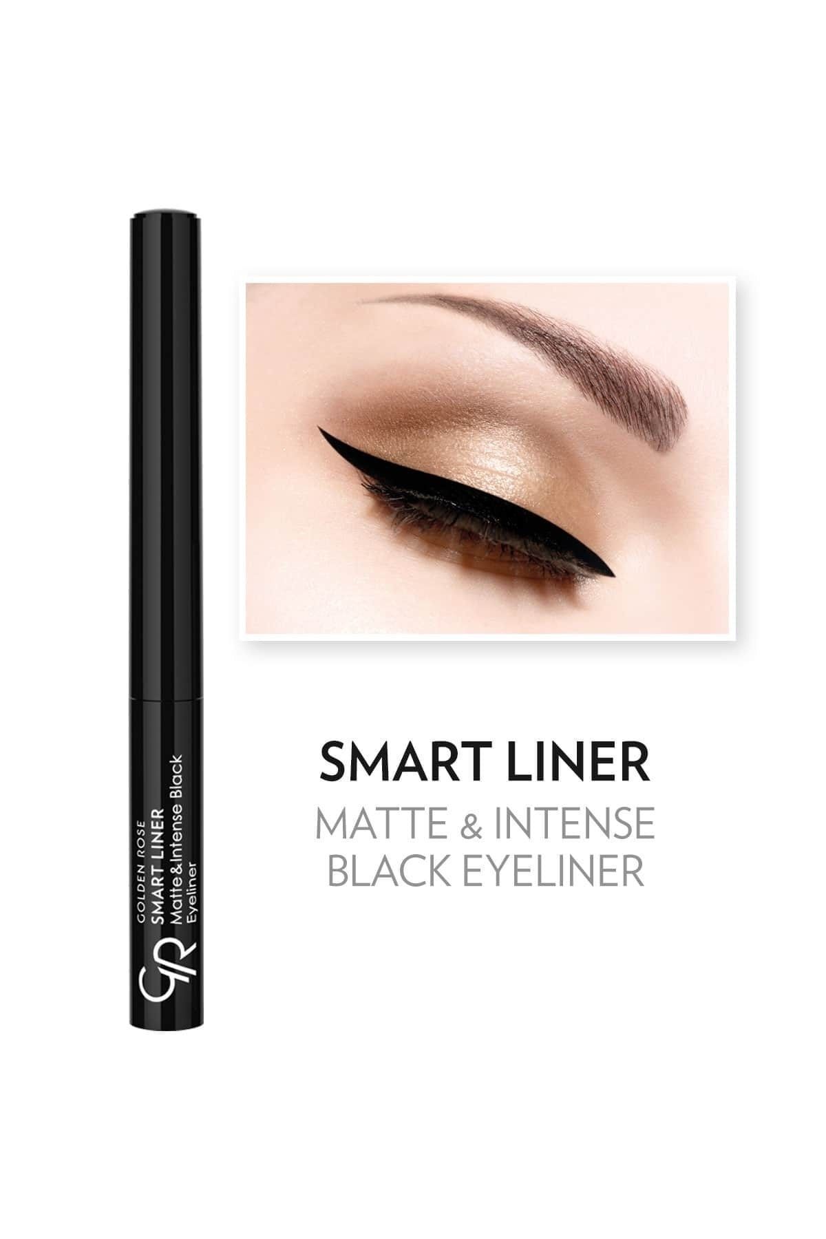 GOLDEN ROSE SMART LINER MATTE INTEBSE BLACK EYELİNER-