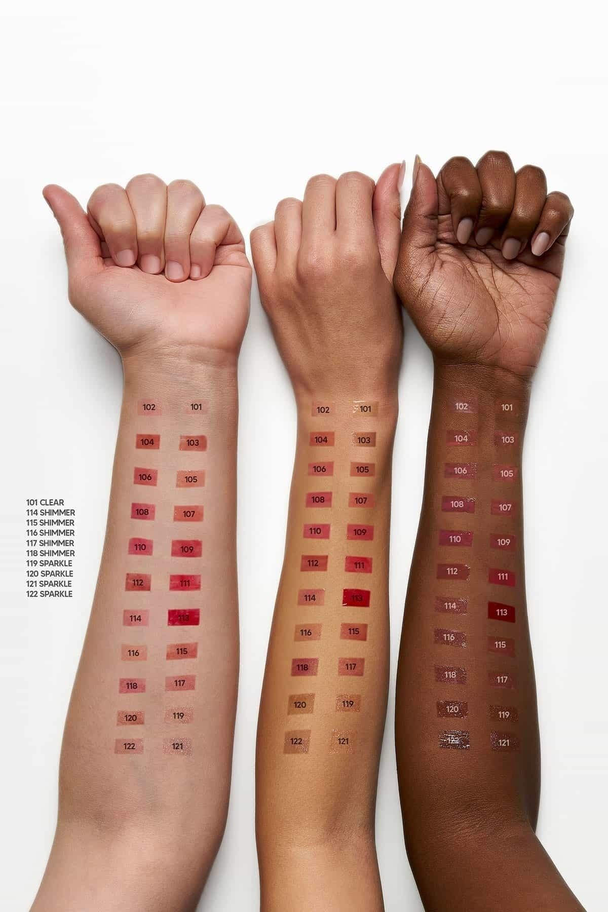 GOLDEN ROSE  3D MEGA SHINE LIPGLOSS NO 114 SHIMMER-