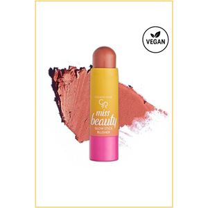 GOLDEN ROSE MISS BEAUTY GLOW STICK BLUSHER NO 1 PEACH-
