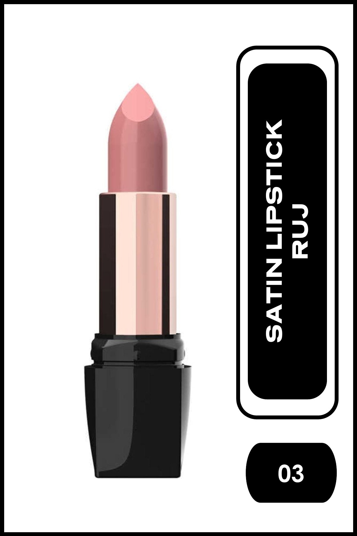 GOLDEN ROSE SATIN LIPSTICK 03-