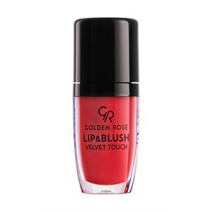 Golden Rose Lip&blush Velvet Touch No: 06 Real Red-