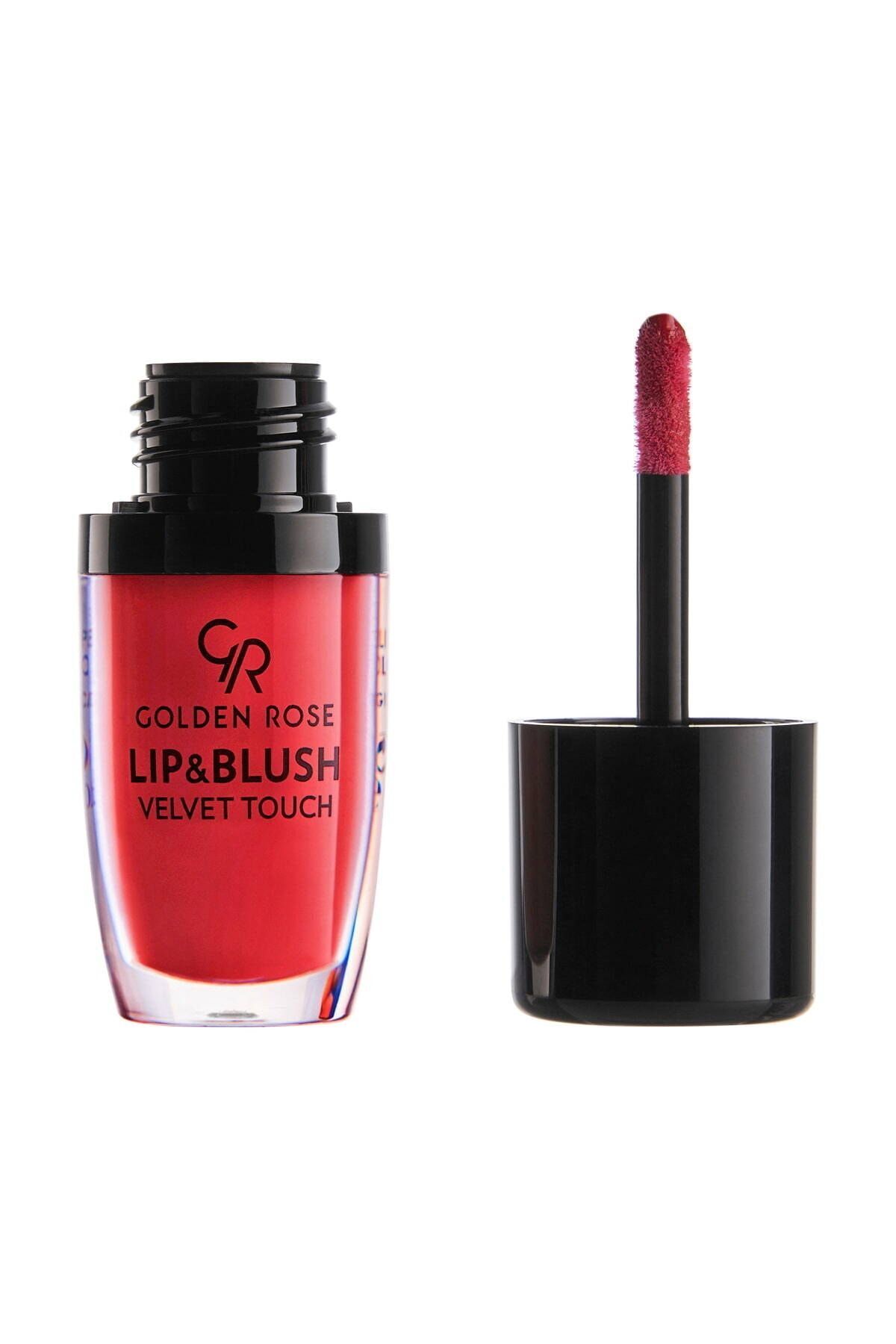 Golden Rose Lip&blush Velvet Touch No: 06 Real Red-