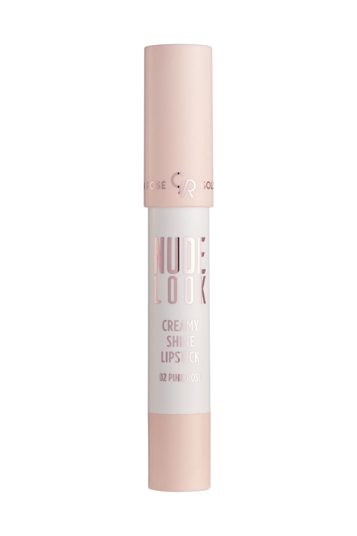 Golden Rose Nude Look Creamy Shine Lipstick No: 02-