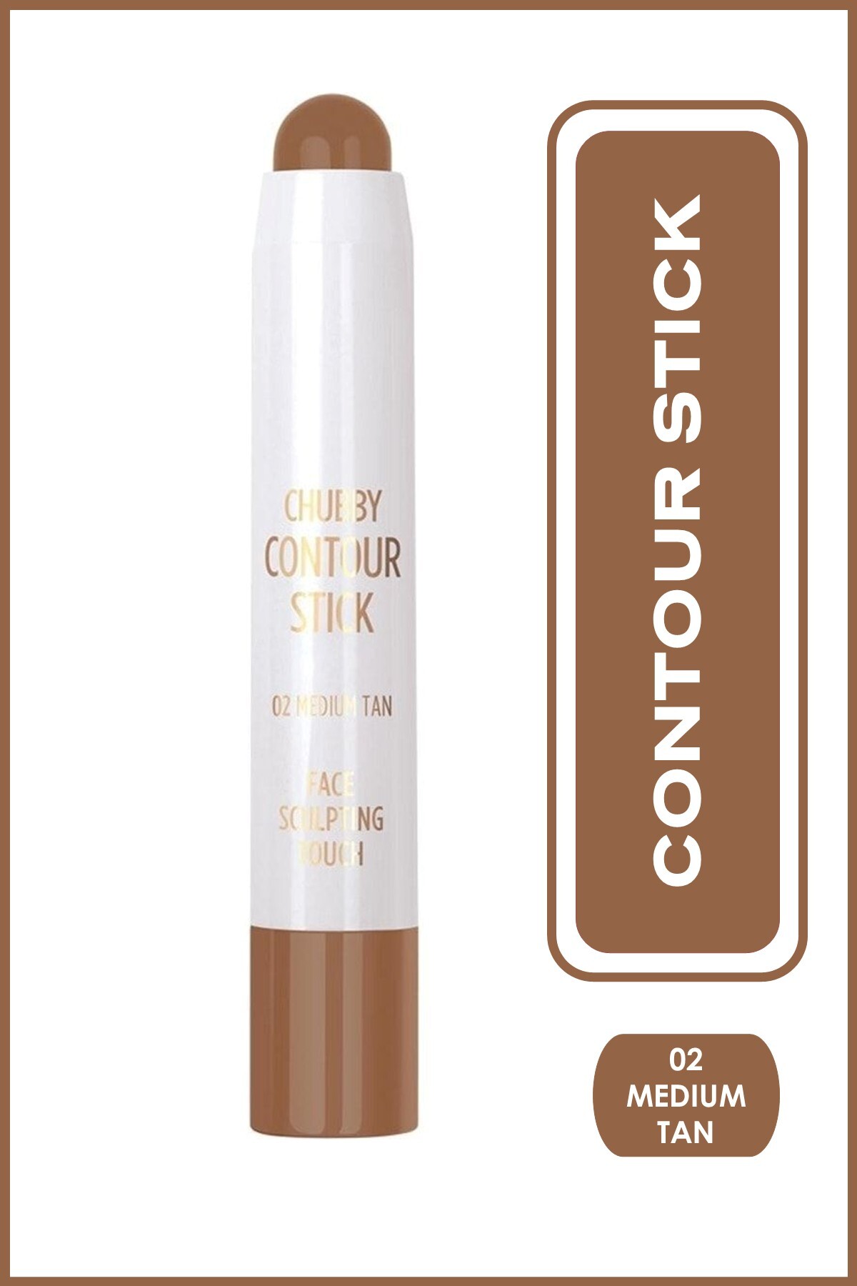 Golden Rose Chubby Contour Stick No:02 Medium-
