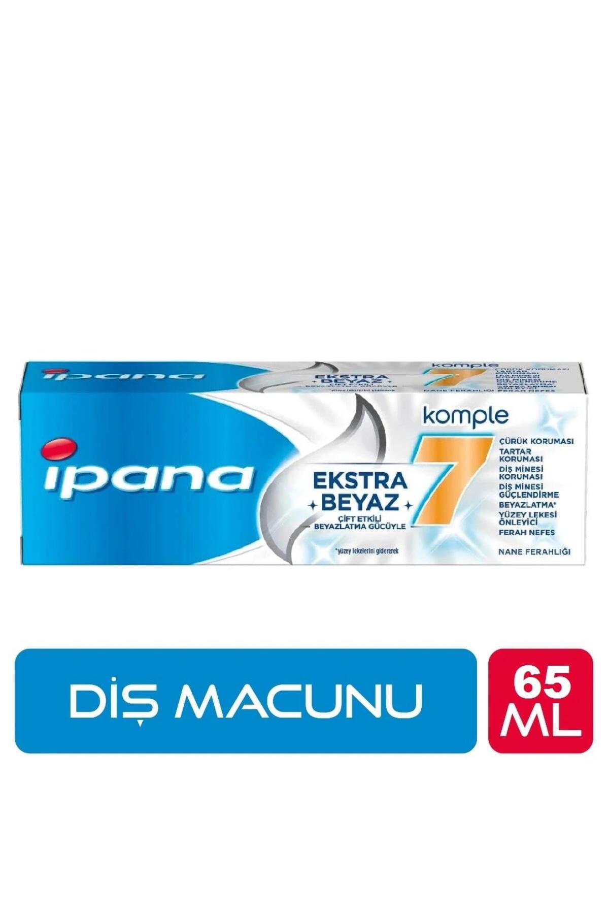 İPANA DİŞ MACUNU KOMPLE-7 BEYAZLIK 65 ML-