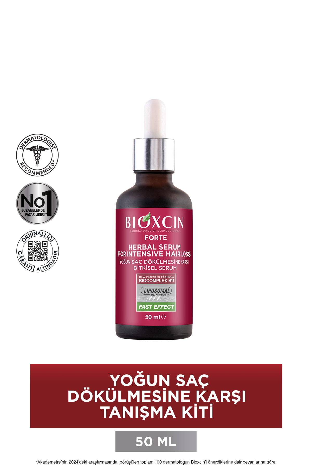 Bioxcin Forte Tanışma Kiti - Şampuan 300 Ml & Seru-