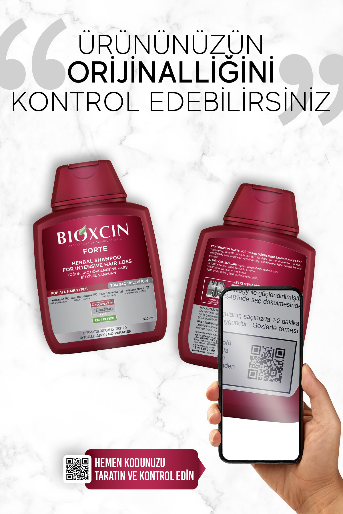Bioxcin Forte Tanışma Kiti - Şampuan 300 Ml & Seru-