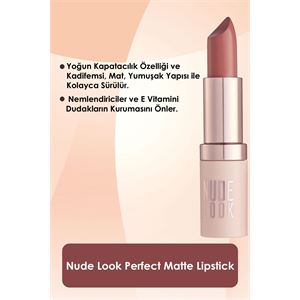 Golden Rose Nude Look Perfect Matte Lipstick No:03-