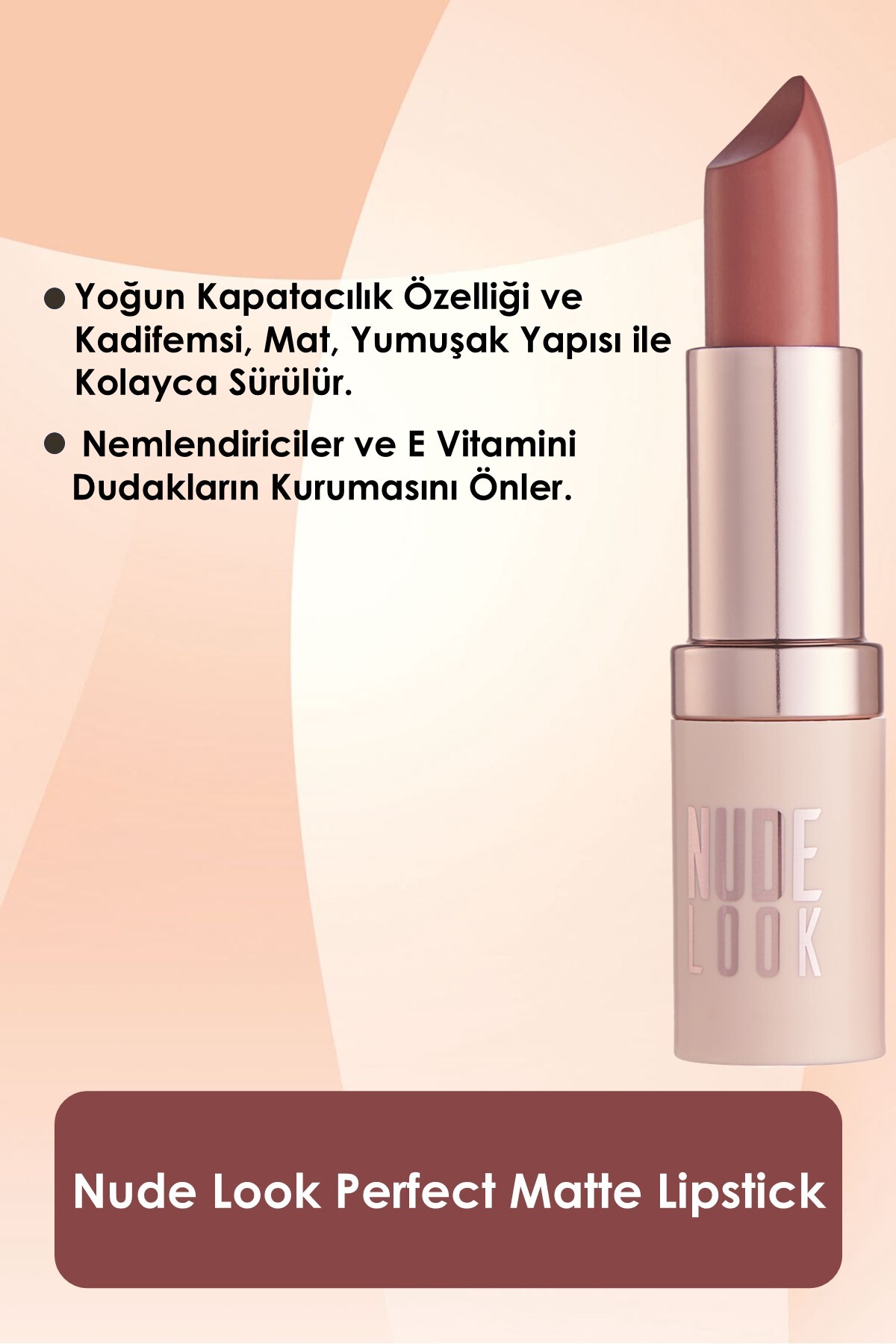 Golden Rose Nude Look Perfect Matte Lipstick No:03-