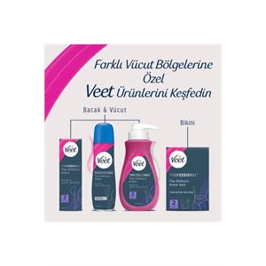 Veet Professional Tüy Dökücü Krem Tüm Cilt Tipleri-
