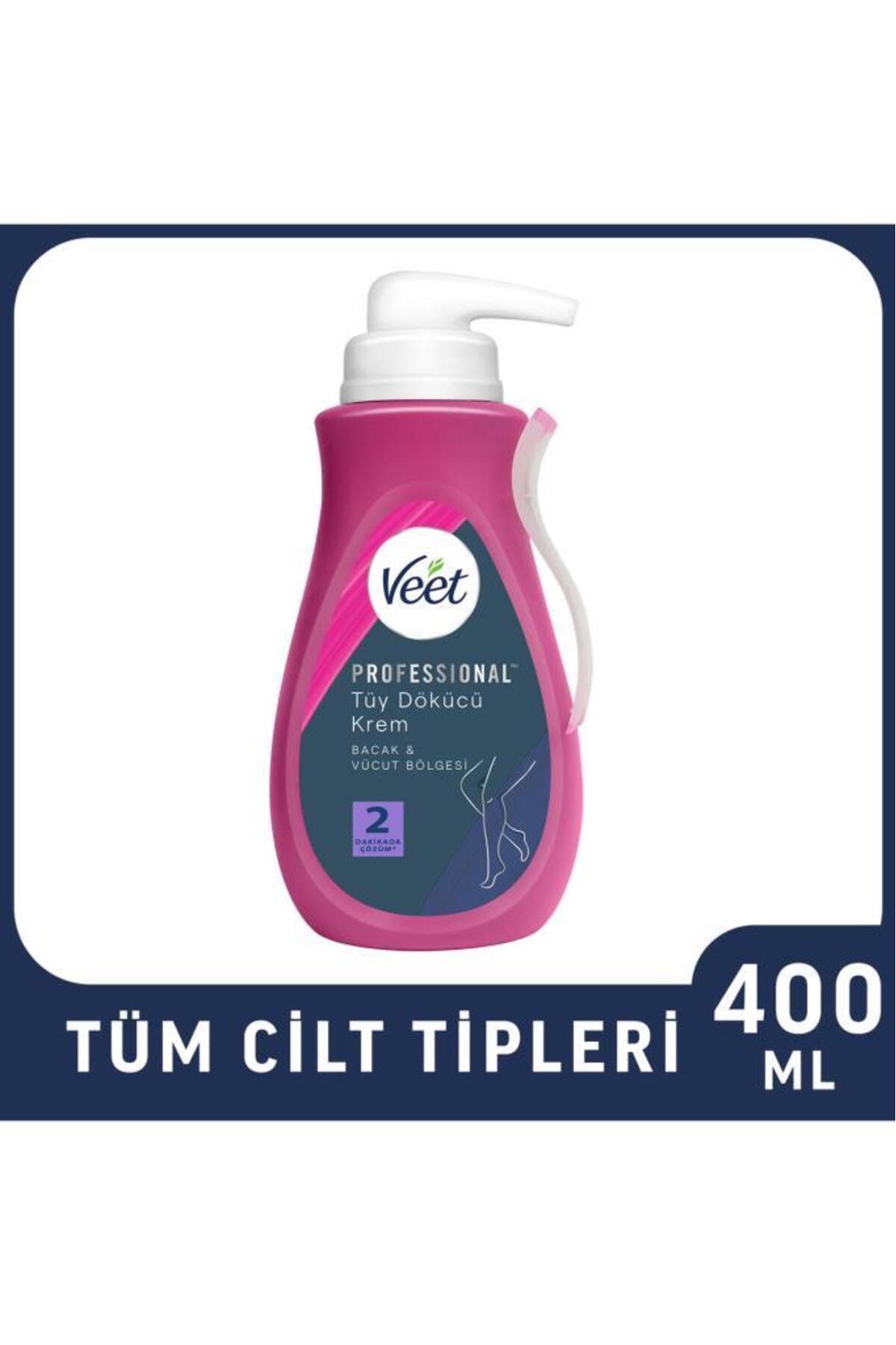 Veet Professional Tüy Dökücü Krem Tüm Cilt Tipleri-
