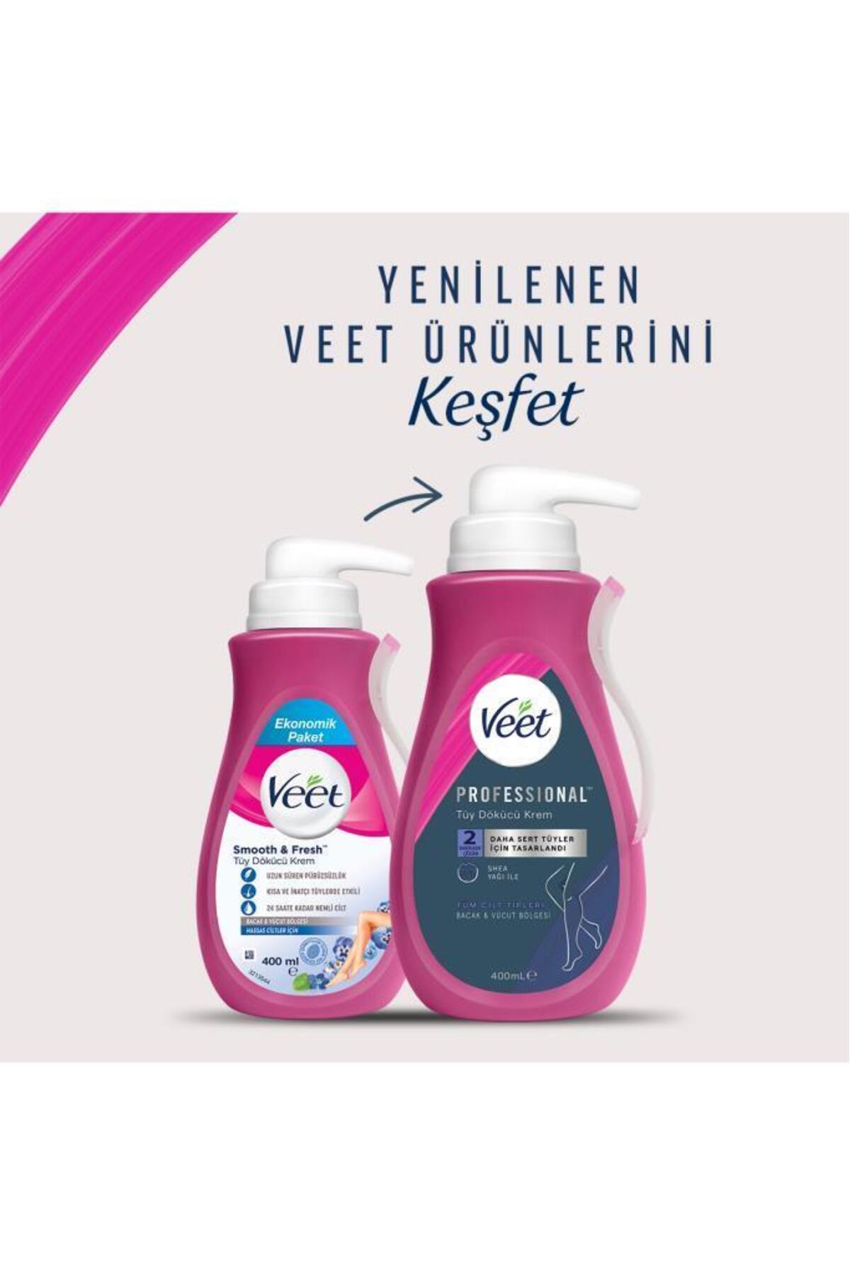 Veet Professional Tüy Dökücü Krem Tüm Cilt Tipleri-