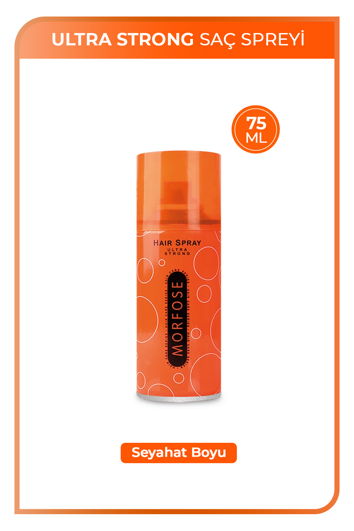Morfose Seyahat Boy Ultra Strong Saç Spreyi 75 Ml-