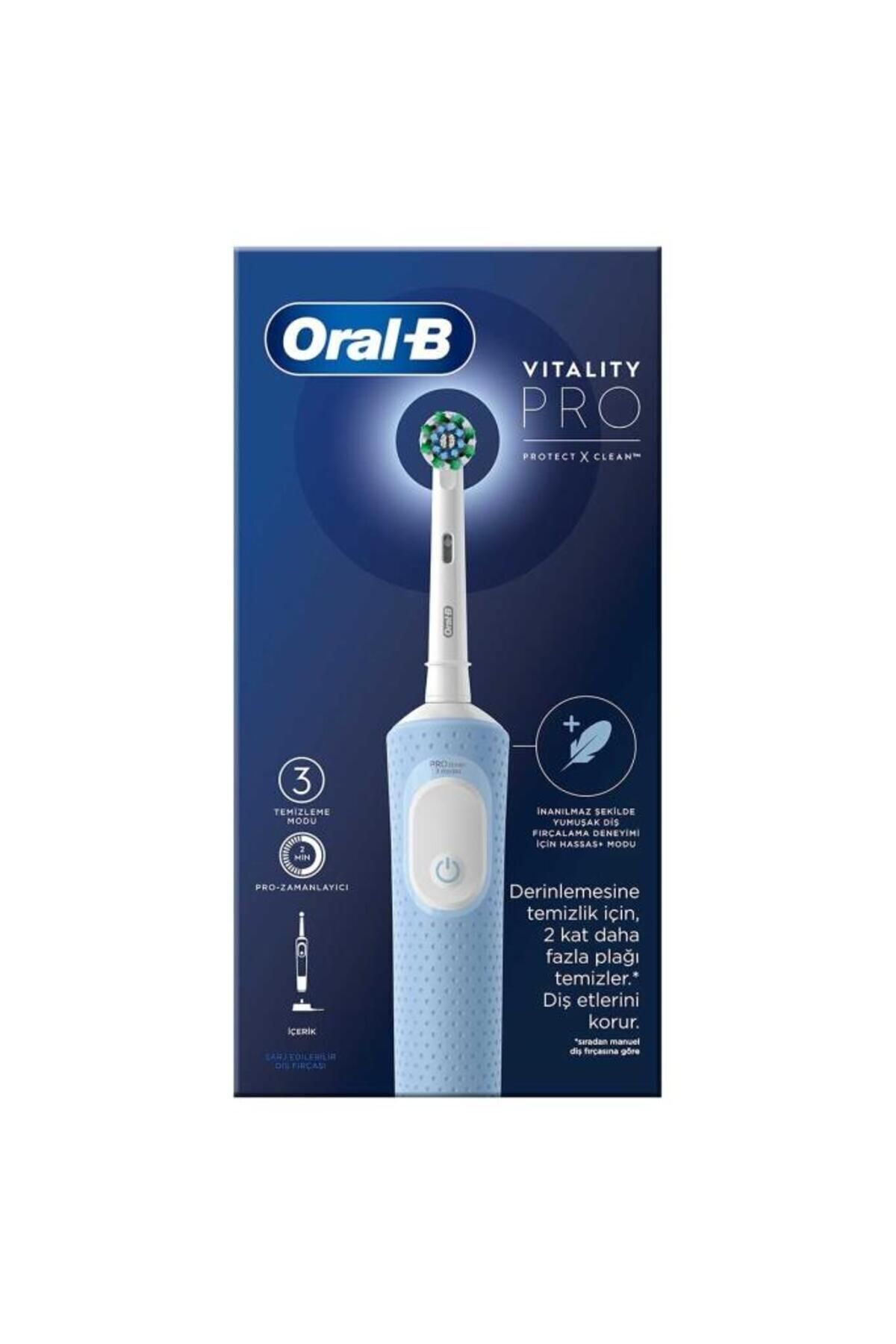Oral-B D103 Vitality Pro Cross Action Şarjlı Diş F-