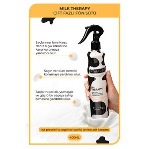 Morfose Milk Therapy Saç Bakım Fön Suyu 400 ml-
