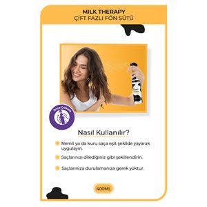 Morfose Milk Therapy Saç Bakım Fön Suyu 400 ml-