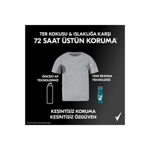 Rexona Men Sprey Deodorant İnvisible Ocean Deep-