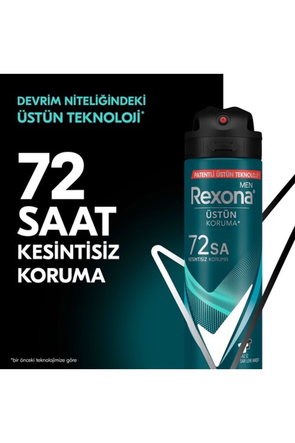 Rexona Men Sprey Deodorant İnvisible Ocean Deep-