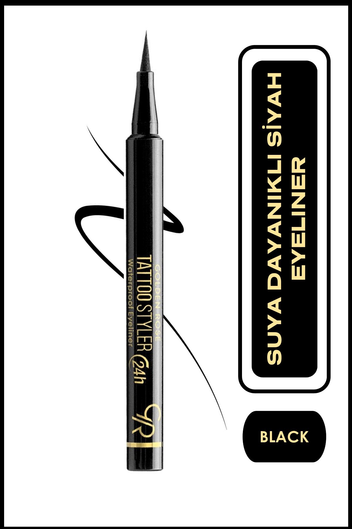 Golden Rose Tattoo Styler Waterproof Eyeliner-
