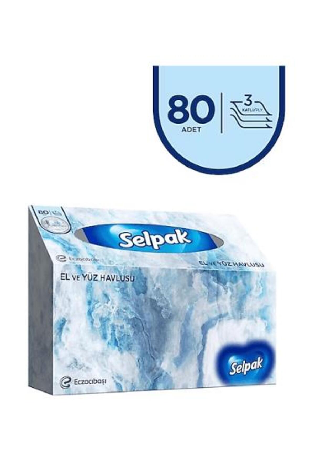 Selpak El ve Yüz Havlusu 80 Yaprak-