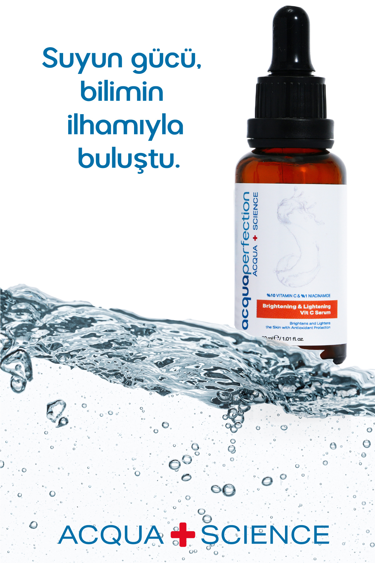 Acqua Perfection C Vitamini Aydınlatıcı Serum 30ml-