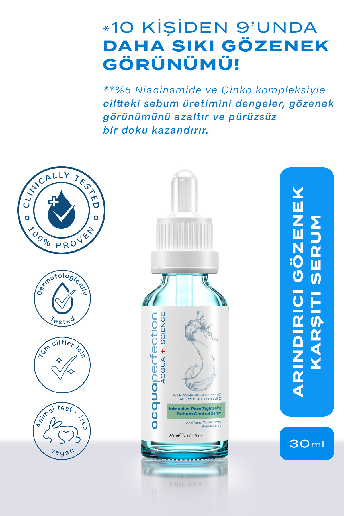 Acqua Perfection Sivilce Siyah Nokta Bakım Serumu-