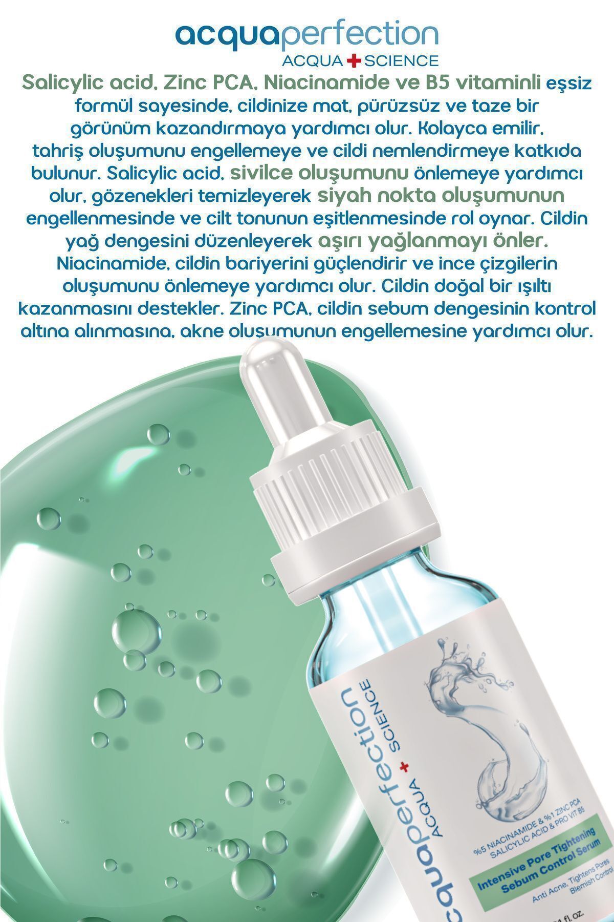 Acqua Perfection Sivilce Siyah Nokta Bakım Serumu-