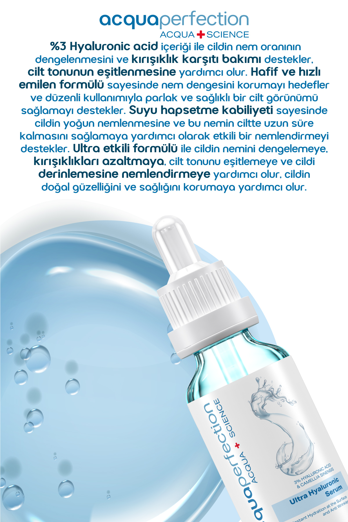 Acqua Perfection Ultra Yoğun Nemlendirme %3Hyaluno-