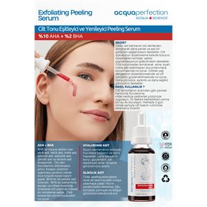 Acqua Perfection 10% AHA+2%BHA Kırmızı Peeling Ser-
