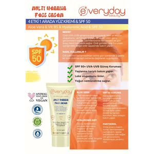 EVERY BEAUTY MULTİ WARRİOR SPF50 LEKE KARŞITI 50ML-