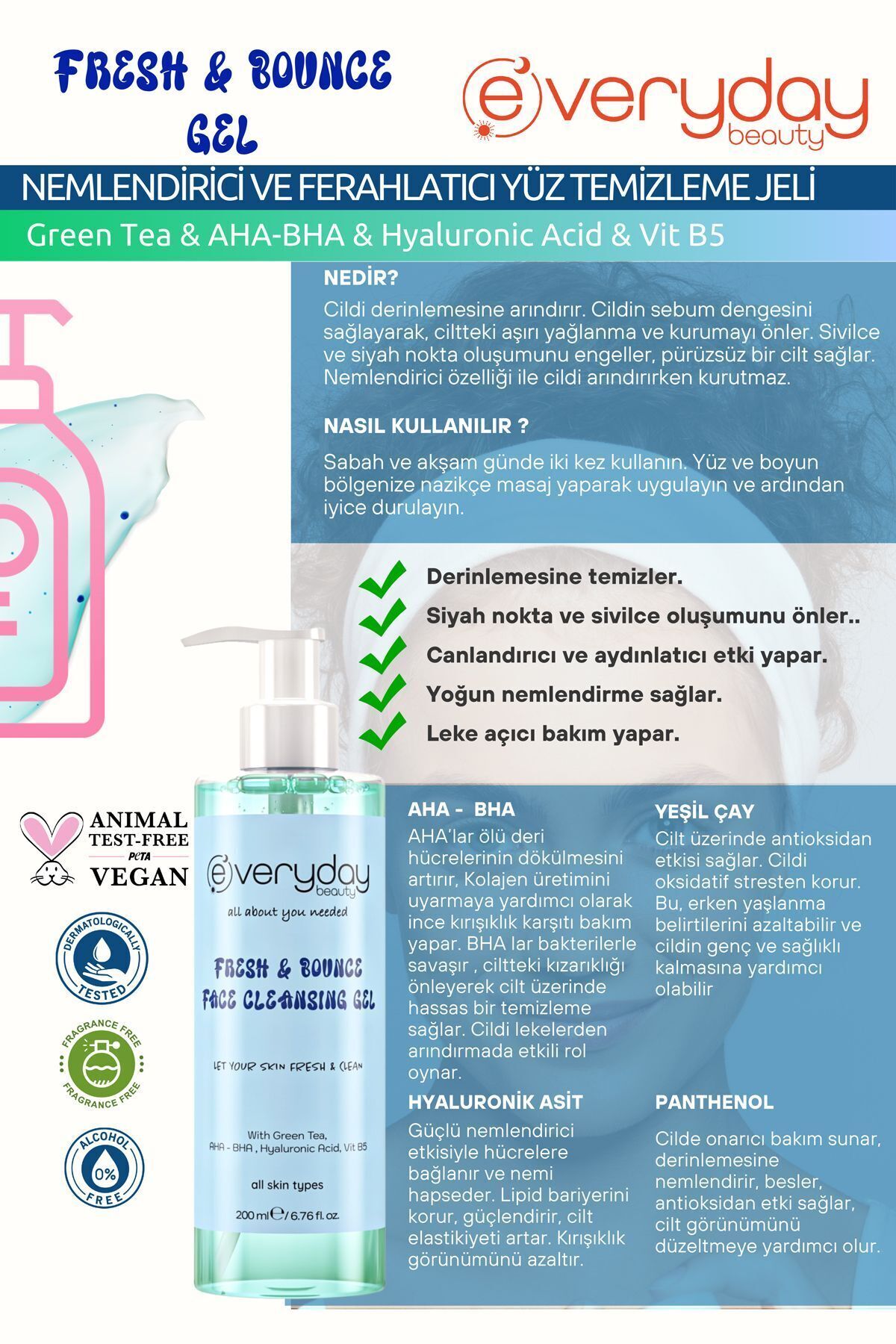 Everyday Beautiy Fresh Bounce Gel 200 ml-