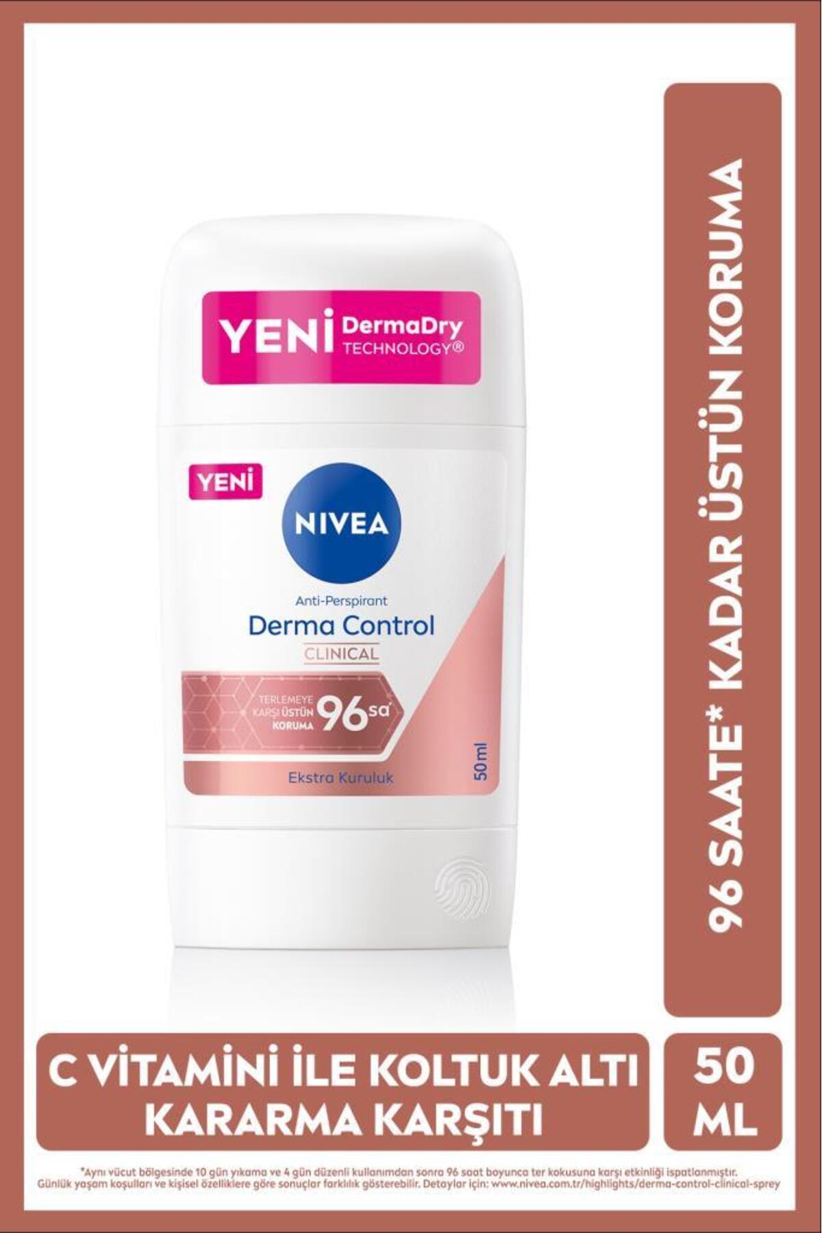 Nivea Kadın Stick Deodorant Derma Control Clinical-