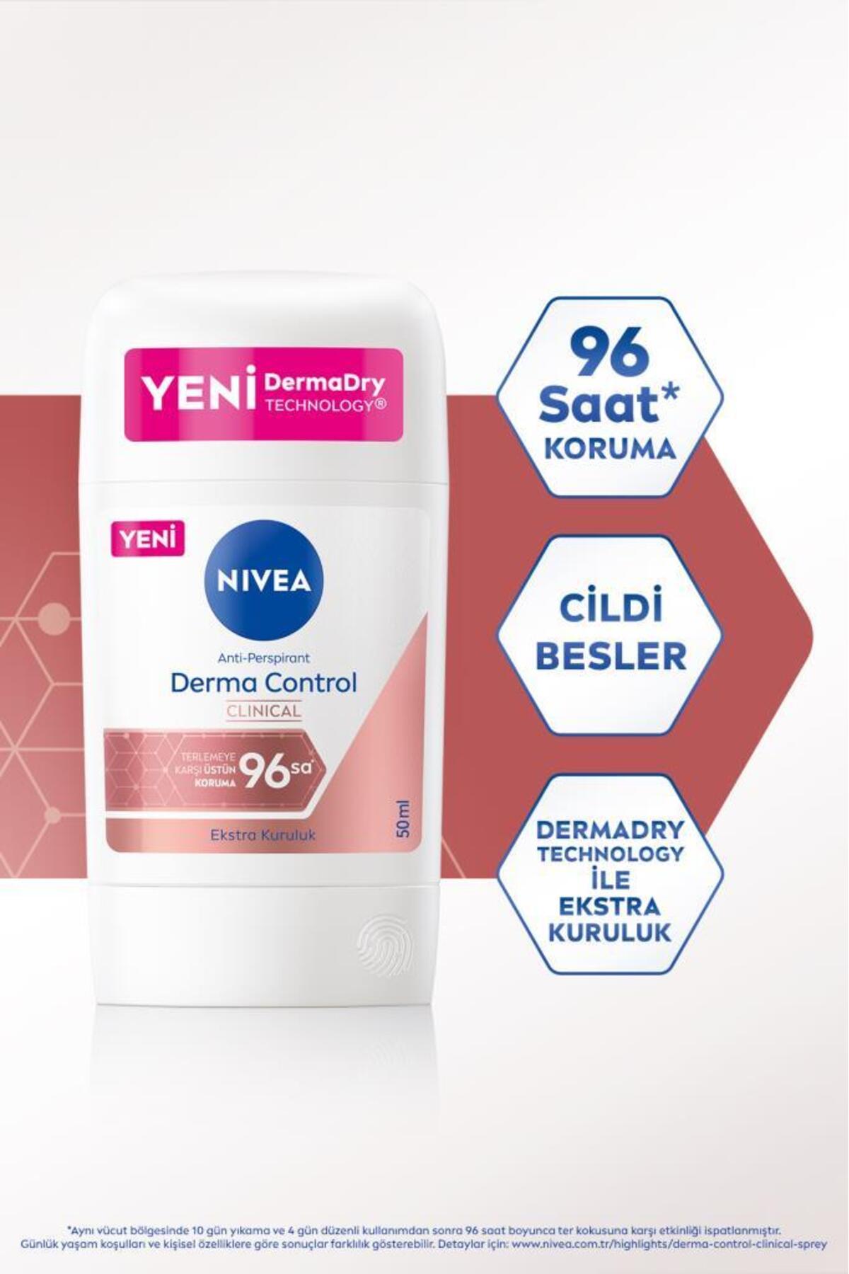 Nivea Kadın Stick Deodorant Derma Control Clinical-